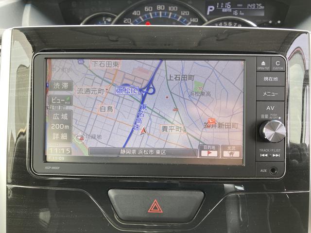 タントカスタムＲＳ　トップエディションＳＡII１５インチアルミホイール　大型エアロバンパー　ＬＥＤヘッドランプ　オート格納式カラードドアミラー　本革巻ステアリングホイール　両側パワースライドドア（静岡県）の中古車