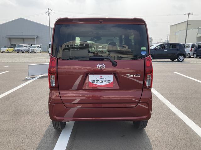 タントＸ１４インチフルホイールキャップ　フルＬＥＤヘッドランプ　オート格納式カラードドアミラー　左側パワースライドドア　ＴＦＴカラーマルチインフォメーションディスプレイ　フルファブリックシート（静岡県）の中古車