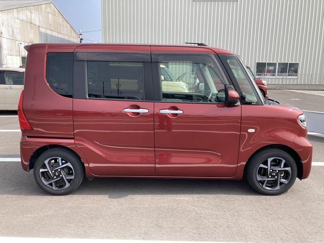 タントＸ１４インチフルホイールキャップ　フルＬＥＤヘッドランプ　オート格納式カラードドアミラー　左側パワースライドドア　ＴＦＴカラーマルチインフォメーションディスプレイ　フルファブリックシート（静岡県）の中古車