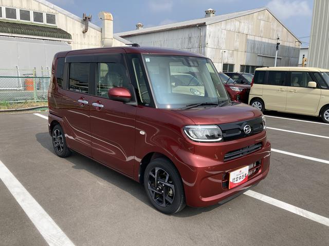 タントＸ１４インチフルホイールキャップ　フルＬＥＤヘッドランプ　オート格納式カラードドアミラー　左側パワースライドドア　ＴＦＴカラーマルチインフォメーションディスプレイ　フルファブリックシート（静岡県）の中古車