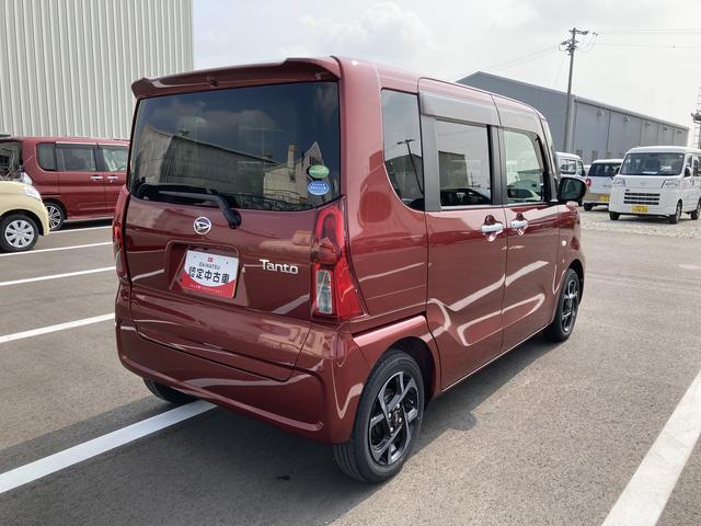 タントＸ１４インチフルホイールキャップ　フルＬＥＤヘッドランプ　オート格納式カラードドアミラー　左側パワースライドドア　ＴＦＴカラーマルチインフォメーションディスプレイ　フルファブリックシート（静岡県）の中古車