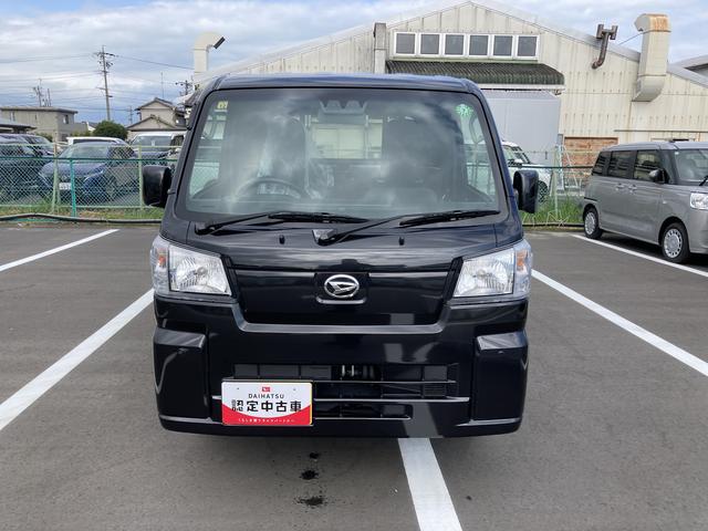 ハイゼットトラックスタンダード２ＷＤ　ＣＶＴ　スーパーＵＶＩＲカットガラス（フロントウィンドウ）　プリントレザーシート表皮　マニュアルエアコン　電動式パワーステアリング（静岡県）の中古車
