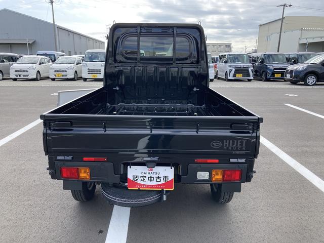 ハイゼットトラックスタンダード２ＷＤ　ＣＶＴ　スーパーＵＶＩＲカットガラス（フロントウィンドウ）　プリントレザーシート表皮　マニュアルエアコン　電動式パワーステアリング（静岡県）の中古車