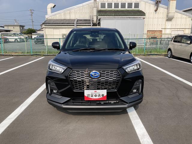 ロッキープレミアムＧ　ＨＥＶ１７インチアルミホイール　ＵＶＩＲカット遮音ガラス　フルＬＥＤヘッドランプ　キーフリーシステム　革巻きステアリングホイール　本革シフトノブ　アクティブマルチインフォメーションメーター（静岡県）の中古車
