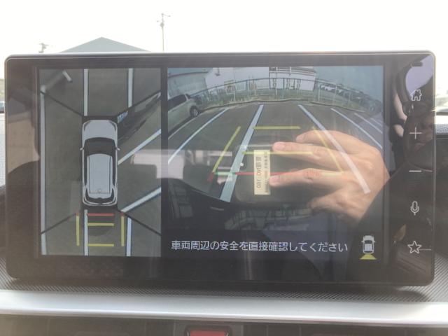 ロッキープレミアムＧ　ＨＥＶ１７インチアルミホイール　ＵＶＩＲカット遮音ガラス　フルＬＥＤヘッドランプ　キーフリーシステム　革巻きステアリングホイール　本革シフトノブ　アクティブマルチインフォメーションメーター（静岡県）の中古車