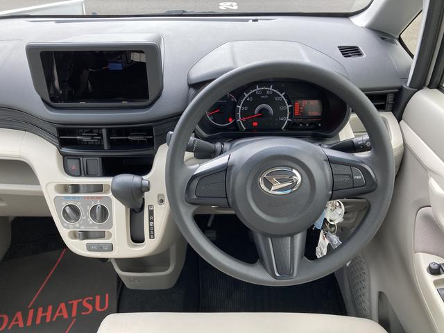 ムーヴＬ　ＳＡIII１４インチフルホイールキャップ　ＵＶカットゴラス（フロントドア）　ウレタンステアリングホイール　キーレスエントリー　マニュアルエアコン（ダイヤル式）（静岡県）の中古車