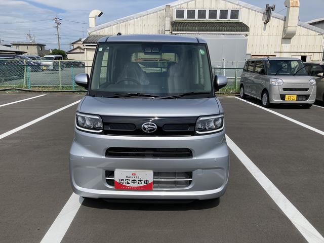 タントＸ１４インチフルホイールキャップ　フルＬＥＤヘッドランプ　オート格納式カラードドアミラー　左側パワースライドドア　ＴＦＴカラーマルチインフォメーションディスプレイ　フルファブリックシート（静岡県）の中古車
