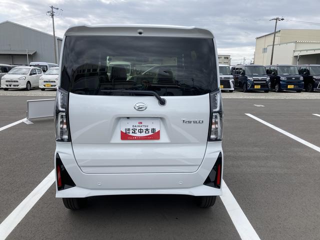 タントカスタムＲＳ１５インチアルミホイール　キーフリーシステム　プッシュボタンスタート　オートエアコン（プッシュ式）　フルＬＥＤヘッドランプ　オート格納式カラードドアミラー　本革巻ステアリングホイール（静岡県）の中古車