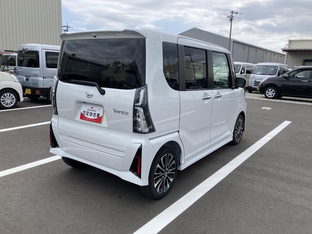タントカスタムＲＳ１５インチアルミホイール　キーフリーシステム　プッシュボタンスタート　オートエアコン（プッシュ式）　フルＬＥＤヘッドランプ　オート格納式カラードドアミラー　本革巻ステアリングホイール（静岡県）の中古車