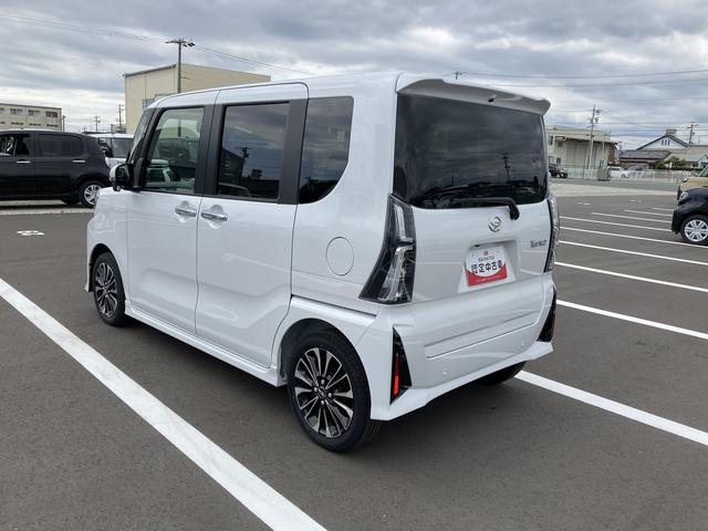タントカスタムＲＳ１５インチアルミホイール　キーフリーシステム　プッシュボタンスタート　オートエアコン（プッシュ式）　フルＬＥＤヘッドランプ　オート格納式カラードドアミラー　本革巻ステアリングホイール（静岡県）の中古車