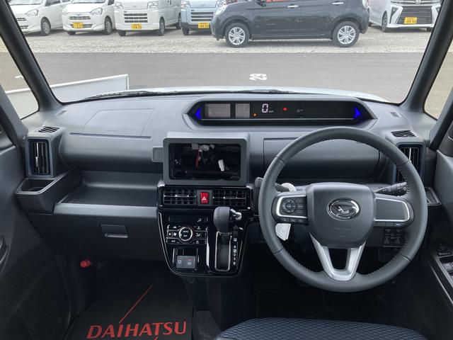 タントカスタムＲＳ１５インチアルミホイール　キーフリーシステム　プッシュボタンスタート　オートエアコン（プッシュ式）　フルＬＥＤヘッドランプ　オート格納式カラードドアミラー　本革巻ステアリングホイール（静岡県）の中古車