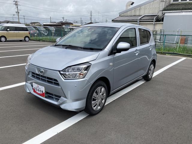 ミライースＸ　ＳＡIII１４インチフルホイールキャップ　ＬＥＤヘッドランプ　電動格納式（カラード）ドアミラー　自発光式デジタルメーターブルーイルミネーションメーター　マニュアルエアコン（ダイヤル式）　キーレスエントリー（静岡県）の中古車