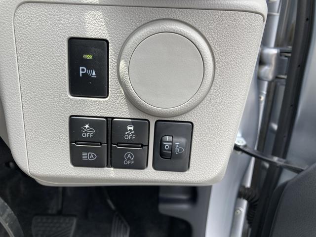 ミライースＸ　ＳＡIII１４インチフルホイールキャップ　ＬＥＤヘッドランプ　電動格納式（カラード）ドアミラー　自発光式デジタルメーターブルーイルミネーションメーター　マニュアルエアコン（ダイヤル式）　キーレスエントリー（静岡県）の中古車