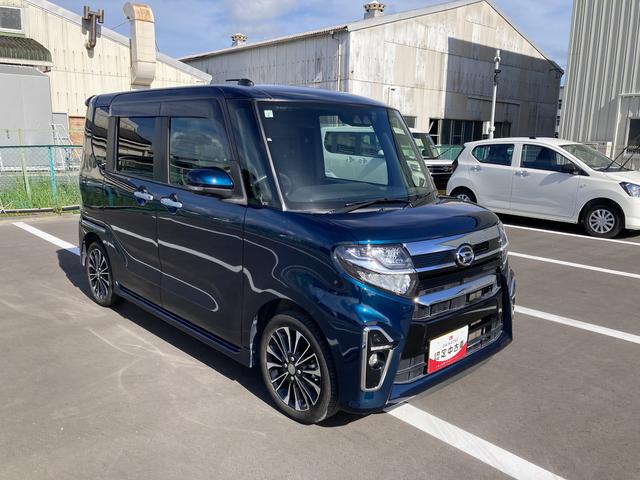タントカスタムＲＳ１５インチアルミホイール　キーフリーシステム　プッシュボタンスタート　オートエアコン（プッシュ式）　フルＬＥＤヘッドランプ　オート格納式カラードドアミラー　本革巻ステアリングホイール（静岡県）の中古車