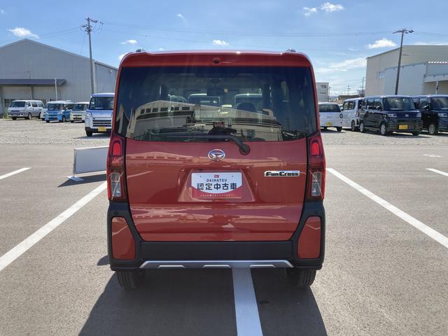 タントファンクロス１４インチアルミホイール　大型エアロバンパー　フルＬＥＤヘッドランプ　オート格納式カラードドアミラー　両側パワースライドドア　キーフリーシステム　プッシュボタンスタート（静岡県）の中古車