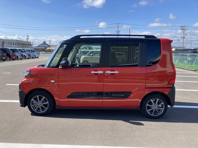 タントファンクロス１４インチアルミホイール　大型エアロバンパー　フルＬＥＤヘッドランプ　オート格納式カラードドアミラー　両側パワースライドドア　キーフリーシステム　プッシュボタンスタート（静岡県）の中古車