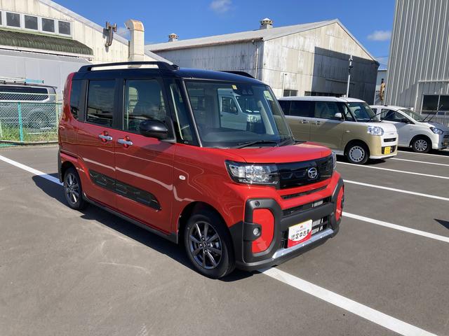 タントファンクロス１４インチアルミホイール　大型エアロバンパー　フルＬＥＤヘッドランプ　オート格納式カラードドアミラー　両側パワースライドドア　キーフリーシステム　プッシュボタンスタート（静岡県）の中古車
