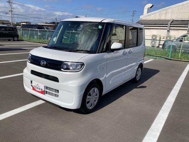 タントＸ１４インチフルホイールキャップ　フルＬＥＤヘッドランプ　オート格納式カラードドアミラー　左側パワースライドドア　ＴＦＴカラーマルチインフォメーションディスプレイ　フルファブリックシート（静岡県）の中古車