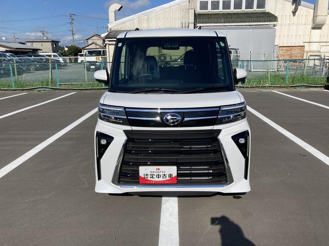 タントカスタムＸ１４インチアルミホイール　大型エアロバンパー　フルＬＥＤヘッドランプ　オート格納式カラードドアミラー　両側パワースライドドア　キーフリーシステム　プッシュボタンスタート（静岡県）の中古車