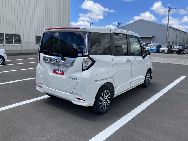 トールカスタムＧＬＥＤヘッドランプ　キーフリーシステム　プッシュボタンスタート　オートエアコン（プッシュ式）　両側パワースライドドア　マルチインフォメーションディスプレイ（静岡県）の中古車