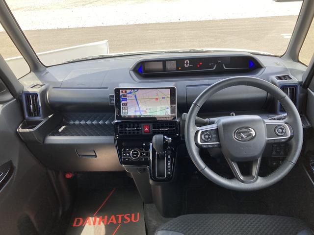 タントカスタムＲＳ１５インチアルミホイール　キーフリーシステム　プッシュボタンスタート　オートエアコン（プッシュ式）　フルＬＥＤヘッドランプ　オート格納式カラードドアミラー　本革巻ステアリングホイール（静岡県）の中古車