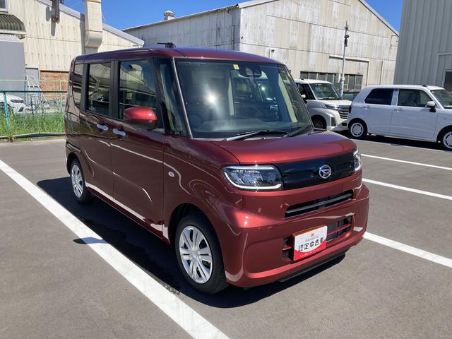 タントＸ１４インチフルホイールキャップ　フルＬＥＤヘッドランプ　オート格納式カラードドアミラー　左側パワースライドドア　ＴＦＴカラーマルチインフォメーションディスプレイ　フルファブリックシート（静岡県）の中古車