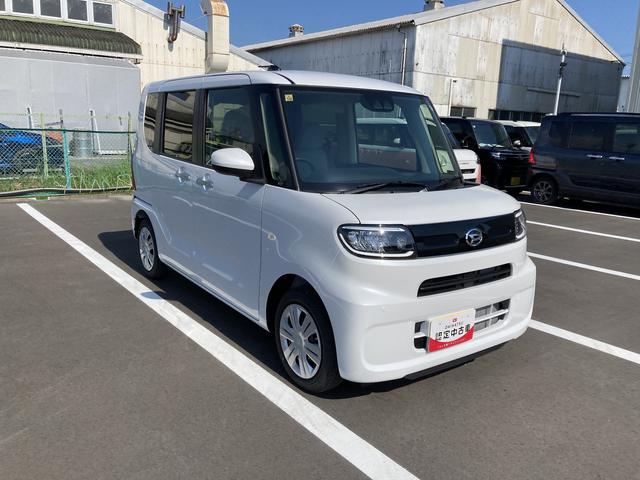 タントＸ１４インチフルホイールキャップ　フルＬＥＤヘッドランプ　オート格納式カラードドアミラー　左側パワースライドドア　ＴＦＴカラーマルチインフォメーションディスプレイ　フルファブリックシート（静岡県）の中古車