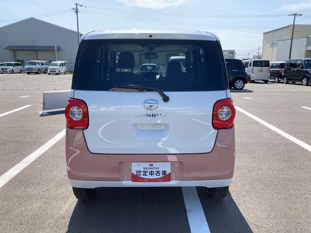 ムーヴキャンバスストライプスＸ１４インチフルホイールキャップ　キーフリーシステム　プッシュボタンスタート　ＵＶカットガラス　両側パワースライドドア　ハロゲンヘッドライト　ラゲージアンダーボックス（静岡県）の中古車