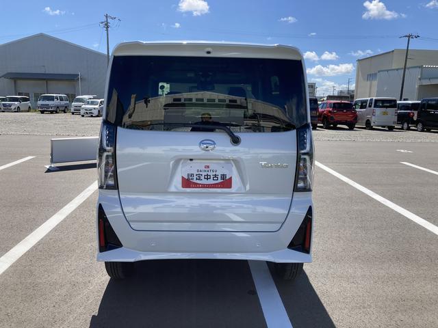 タントカスタムＸ１４インチアルミホイール　大型エアロバンパー　フルＬＥＤヘッドランプ　オート格納式カラードドアミラー　両側パワースライドドア　キーフリーシステム　プッシュボタンスタート（静岡県）の中古車