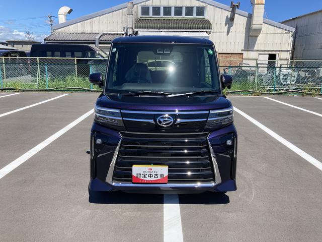 タントカスタムＲＳ１５インチアルミホイール　キーフリーシステム　プッシュボタンスタート　オートエアコン（プッシュ式）　フルＬＥＤヘッドランプ　オート格納式カラードドアミラー　本革巻ステアリングホイール（静岡県）の中古車