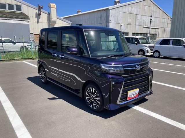 タントカスタムＲＳ１５インチアルミホイール　キーフリーシステム　プッシュボタンスタート　オートエアコン（プッシュ式）　フルＬＥＤヘッドランプ　オート格納式カラードドアミラー　本革巻ステアリングホイール（静岡県）の中古車
