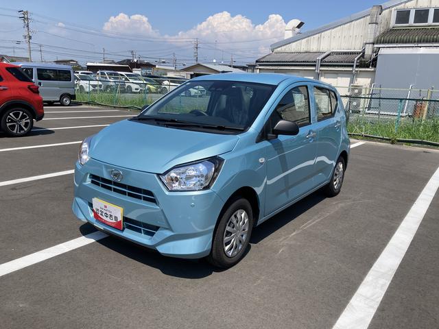 ミライースＬ　ＳＡIII１３インチフルホイールキャップ　マルチリフレクターハロゲンヘッドランプ　可倒式ドアミラー　自発光式デジタルメーターアンバーイルミネーションメーター　マニュアルエアコン（ダイヤル式）　キーレスエントリー（静岡県）の中古車