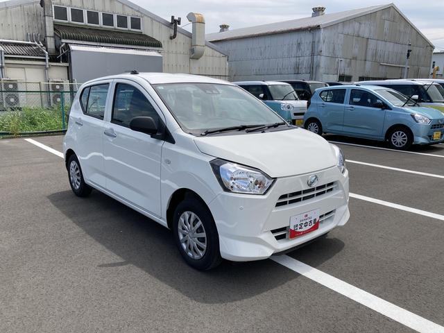 ミライースＬ　ＳＡIII１３インチフルホイールキャップ　マルチリフレクターハロゲンヘッドランプ　可倒式ドアミラー　自発光式デジタルメーターアンバーイルミネーションメーター　マニュアルエアコン（ダイヤル式）　キーレスエントリー（静岡県）の中古車