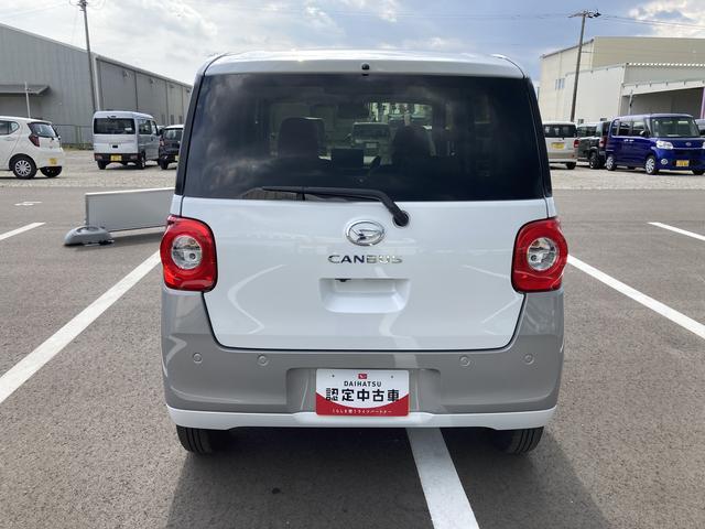 ムーヴキャンバスストライプスＧ１４インチフルホイールキャップ　ＬＥＤヘッドランプ　ＬＥＤフォグランプ　ホっとカップホルダー　両側パワースライドドア　キーフリーシステム　プッシュボタンスタート　ＵＶカットガラス（静岡県）の中古車