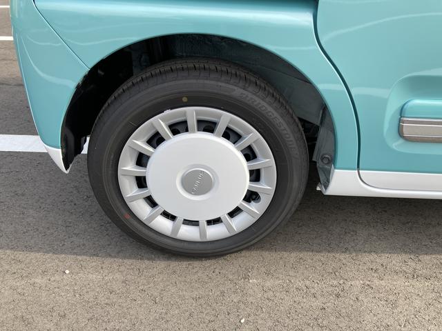 ムーヴキャンバスストライプスＧ１４インチフルホイールキャップ　ＬＥＤヘッドランプ　ＬＥＤフォグランプ　ホっとカップホルダー　両側パワースライドドア　キーフリーシステム　プッシュボタンスタート　ＵＶカットガラス（静岡県）の中古車