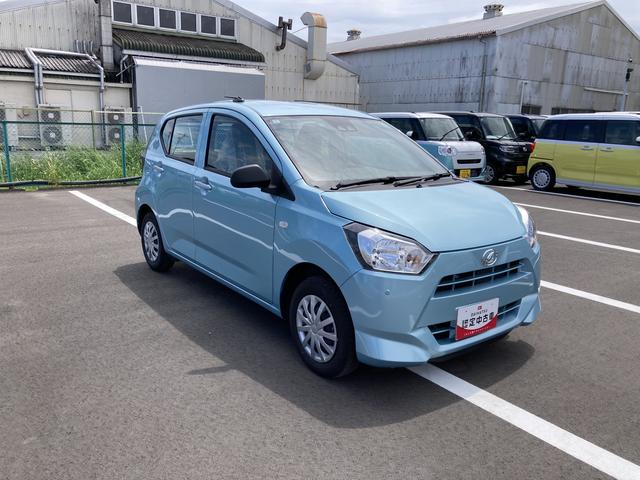 ミライースＬ　ＳＡIII１３インチフルホイールキャップ　マルチリフレクターハロゲンヘッドランプ　可倒式ドアミラー　自発光式デジタルメーターアンバーイルミネーションメーター　マニュアルエアコン（ダイヤル式）　キーレスエントリー（静岡県）の中古車