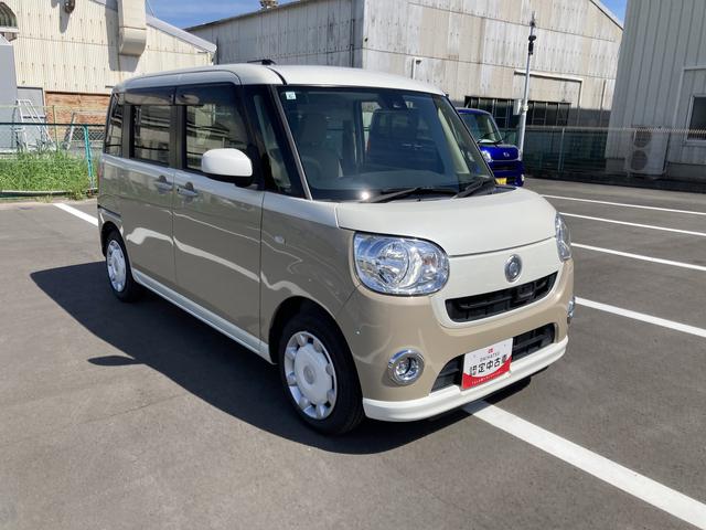ムーヴキャンバスＸ　ＳＡII１４インチフルホイールキャップ　キーフリーシステム　プッシュボタンスタート　オートエアコン（プッシュ式）　ＵＶカットガラス（静岡県）の中古車