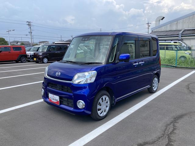 タントＸ　ＳＡIIIキーフリーシステム　パワースライドドア（左側）　オートエアコン（プッシュ式）　オートライト　ハロゲンヘッドランプ　マルチインフォメーションディスプレイ（静岡県）の中古車