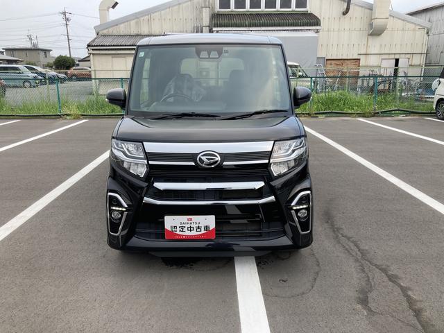 タントカスタムＸスタイルセレクション１４インチアルミホイール　大型エアロバンパー　フルＬＥＤヘッドランプ　オート格納式カラードドアミラー　両側パワースライドドア　ＴＦＴカラーマルチインフォメーションディスプレイ（静岡県）の中古車