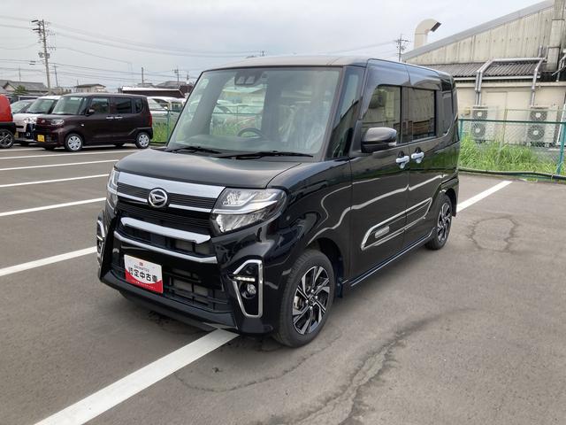 タントカスタムＸスタイルセレクション１４インチアルミホイール　大型エアロバンパー　フルＬＥＤヘッドランプ　オート格納式カラードドアミラー　両側パワースライドドア　ＴＦＴカラーマルチインフォメーションディスプレイ（静岡県）の中古車