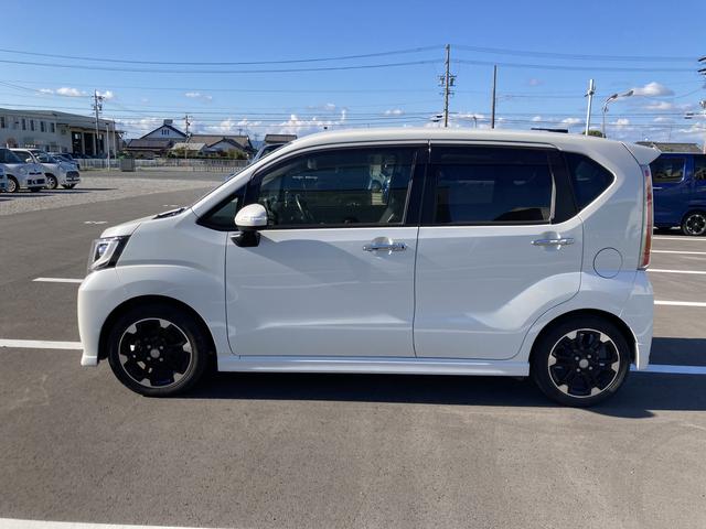 ムーヴカスタム　ＲＳ　ハイパーＳＡIIＬＥＤヘッドライト　１５インチアルミホイール　キーフリーシステム　チルトステアリング　ＵＶカットガラス　運転席シートリフター　プッシボタンスタート（静岡県）の中古車