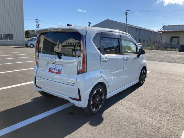 ムーヴカスタム　ＲＳ　ハイパーＳＡIIＬＥＤヘッドライト　１５インチアルミホイール　キーフリーシステム　チルトステアリング　ＵＶカットガラス　運転席シートリフター　プッシボタンスタート（静岡県）の中古車
