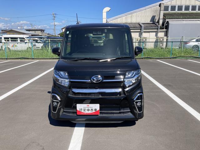 タントカスタムＲＳ１５インチアルミホイール　キーフリーシステム　プッシュボタンスタート　オートエアコン（プッシュ式）　フルＬＥＤヘッドランプ　オート格納式カラードドアミラー　本革巻ステアリングホイール（静岡県）の中古車