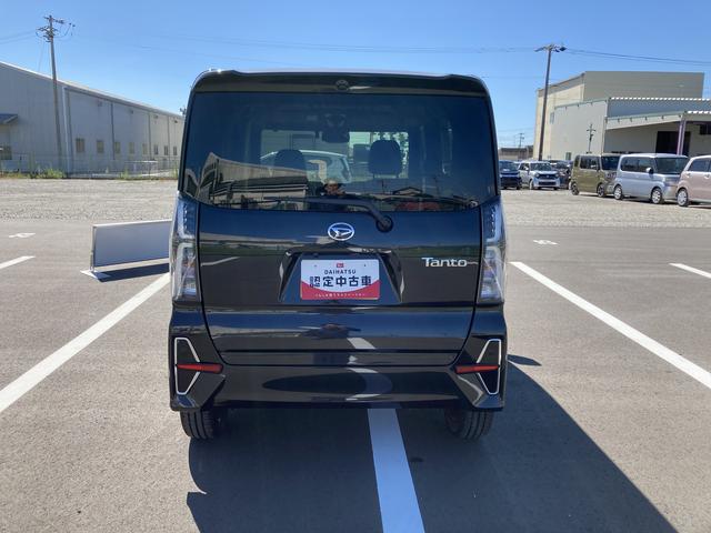 タントカスタムＲＳ１５インチアルミホイール　キーフリーシステム　プッシュボタンスタート　オートエアコン（プッシュ式）　フルＬＥＤヘッドランプ　オート格納式カラードドアミラー　本革巻ステアリングホイール（静岡県）の中古車