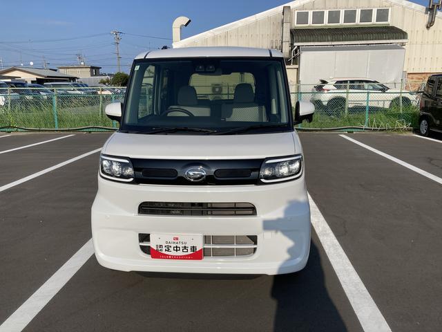 タントＸ１４インチフルホイールキャップ　フルＬＥＤヘッドランプ　オート格納式カラードドアミラー　左側パワースライドドア　ＴＦＴカラーマルチインフォメーションディスプレイ　フルファブリックシート（静岡県）の中古車