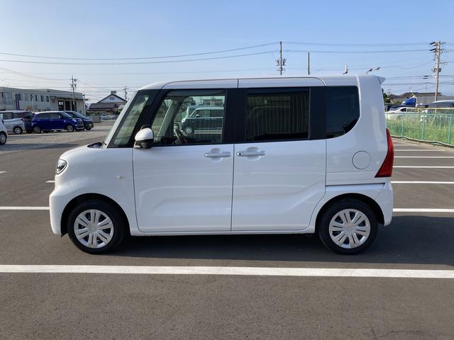 タントＸ１４インチフルホイールキャップ　フルＬＥＤヘッドランプ　オート格納式カラードドアミラー　左側パワースライドドア　ＴＦＴカラーマルチインフォメーションディスプレイ　フルファブリックシート（静岡県）の中古車