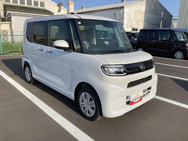 タントＸ１４インチフルホイールキャップ　フルＬＥＤヘッドランプ　オート格納式カラードドアミラー　左側パワースライドドア　ＴＦＴカラーマルチインフォメーションディスプレイ　フルファブリックシート（静岡県）の中古車