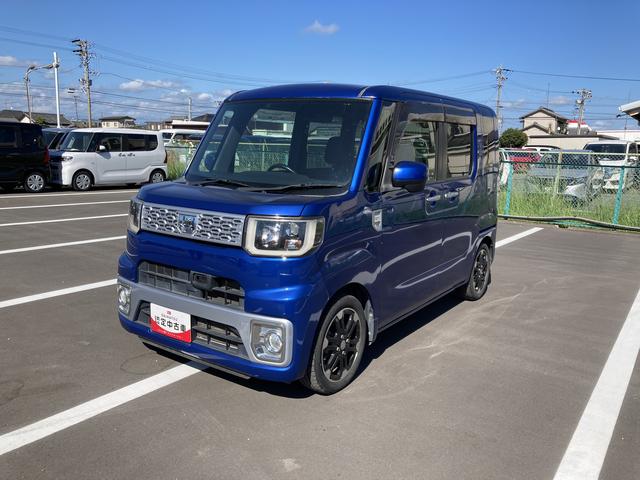ウェイクＧ　ＳＡアルミホイール　両側パワースライドドア　ＵＶカットガラス　キーフリーシステム　オートエアコン（プッシュ式）　ＬＥＤヘッドランプ　　プッシュボタンスタート（静岡県）の中古車