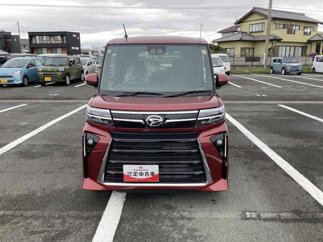 タントカスタムＸ１４インチアルミホイール　大型エアロバンパー　フルＬＥＤヘッドランプ　オート格納式カラードドアミラー　両側パワースライドドア　キーフリーシステム　プッシュボタンスタート（静岡県）の中古車