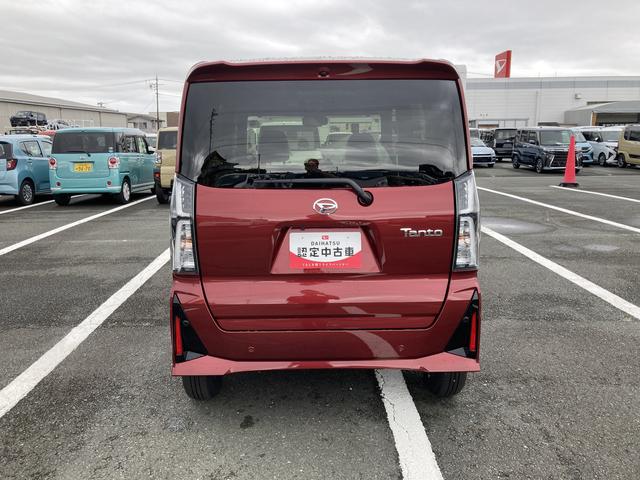 タントカスタムＸ１４インチアルミホイール　大型エアロバンパー　フルＬＥＤヘッドランプ　オート格納式カラードドアミラー　両側パワースライドドア　キーフリーシステム　プッシュボタンスタート（静岡県）の中古車